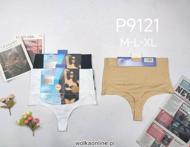 Majtki modelujące damskie P9121 MIX KOLOR  M-XL