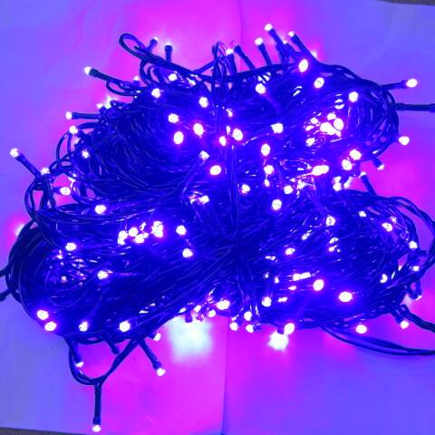 Lampki led 9574 1 kolor 38m-500led 1