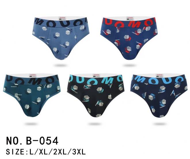 Slipy  męskie B-054 MIX KOLOR  L-3XL 1