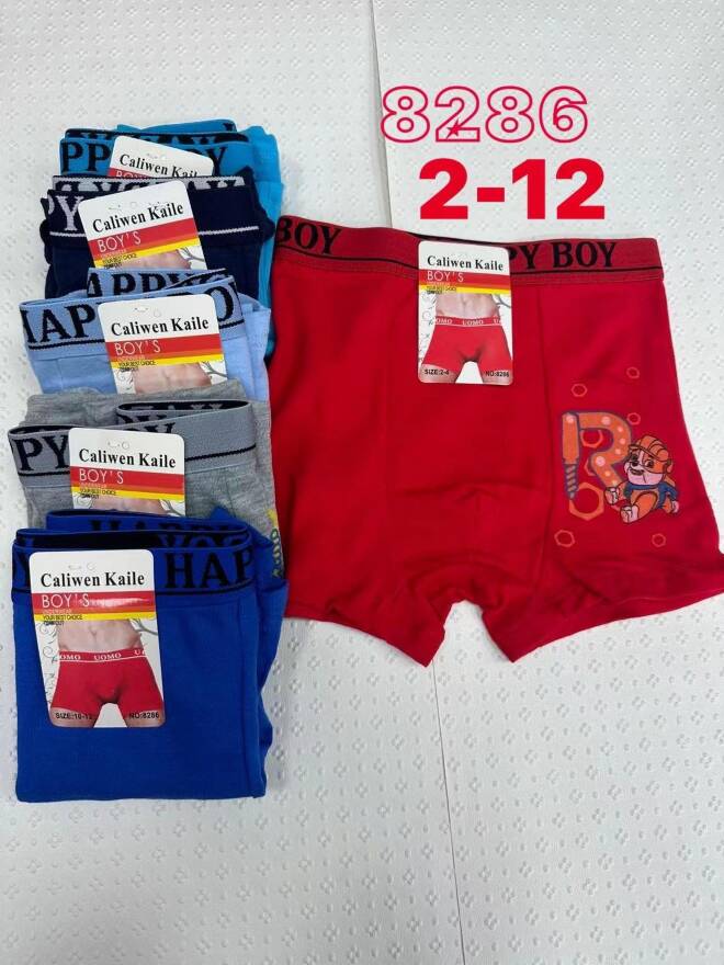 Bokserki chłopięce 8286 MIX KOLOR  2-12 1