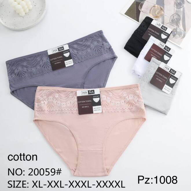 Majtki damskie 20059 MIX KOLOR  XL-4XL 1