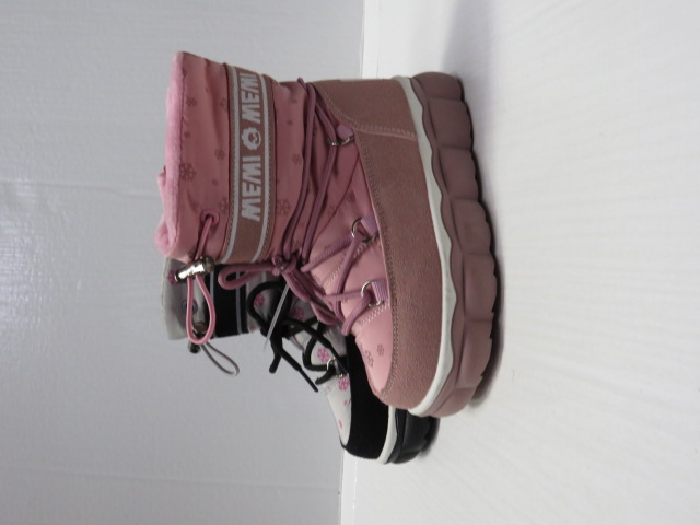 Botki Dziecięce K34 BLACK/PINK 27-32