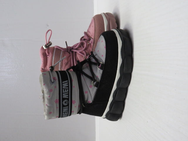 Botki Dziecięce K34 BLACK/PINK 27-32 1