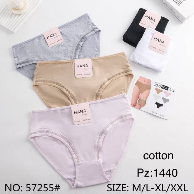 Majtki damskie 57255 MIX KOLOR  M-2XL