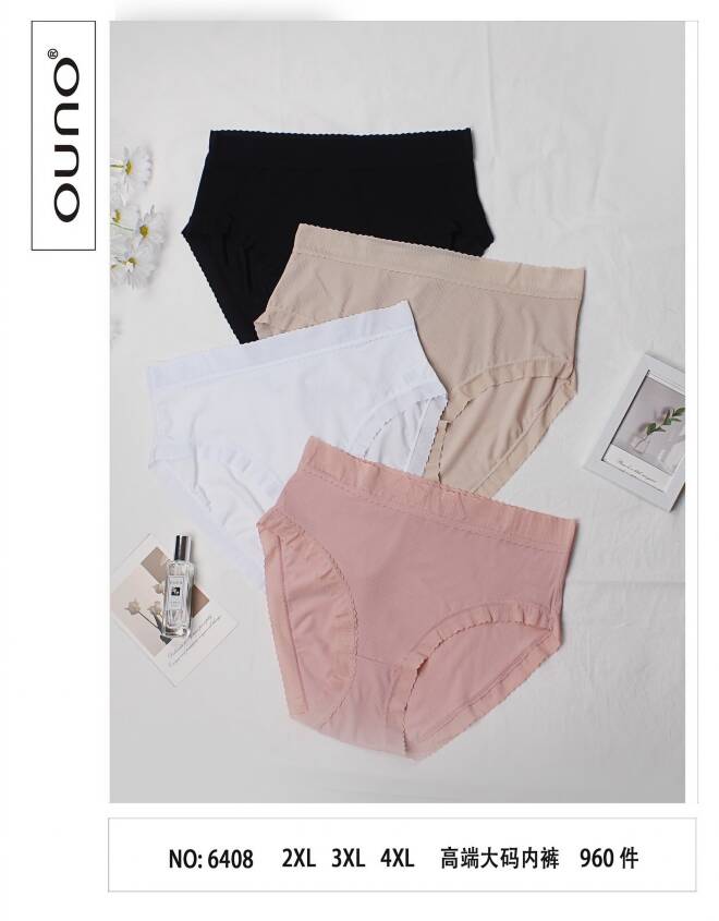 Majtki damskie 6408 MIX KOLOR  2XL-4XL 1