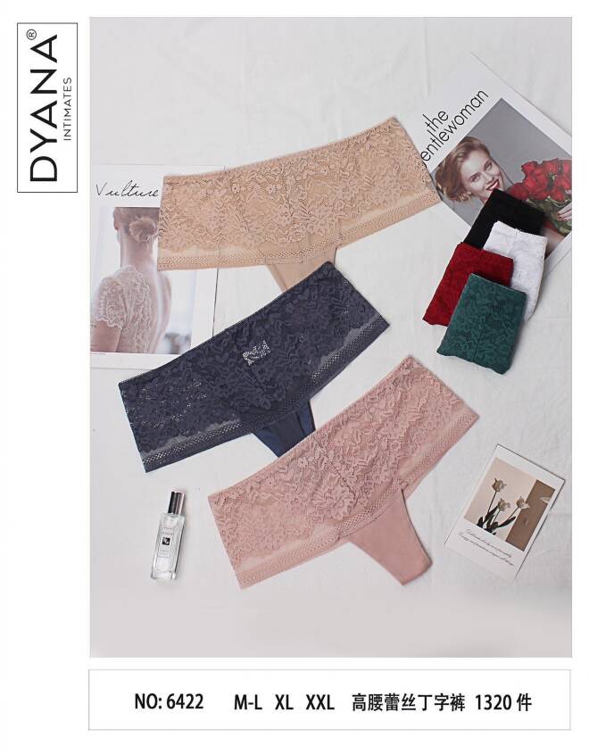 Majtki damskie 6422 MIX KOLOR  M-2XL 1