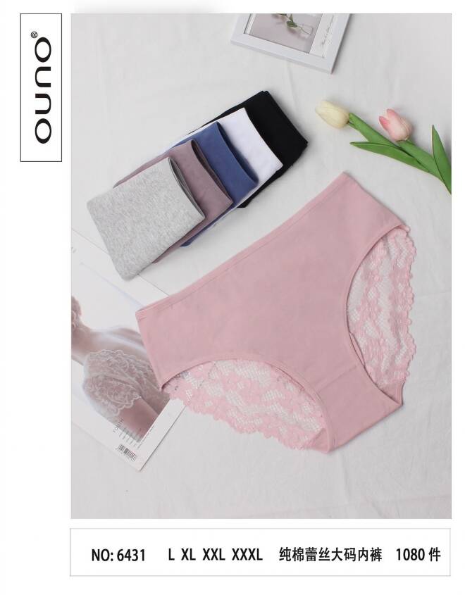 Majtki damskie 6431 MIX KOLOR  L-3XL