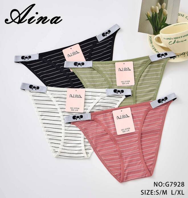 Majtki damskie G7928 MIX KOLOR  S/M-L/XL