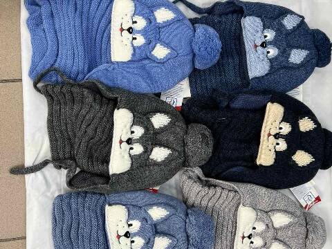 Komplet chłopięcy 9643 Mix kolor Standard