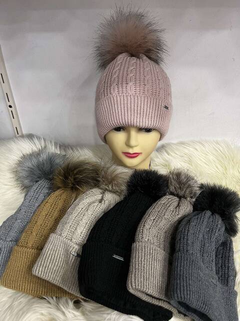 Czapka damskie zimowa 9651 Mix kolor Standard 1