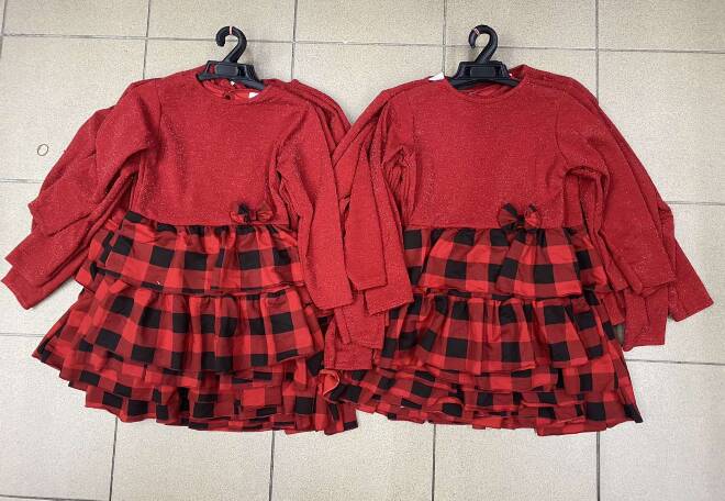 Sukienka dziewczęca 9658 1 kolor  122-158 1