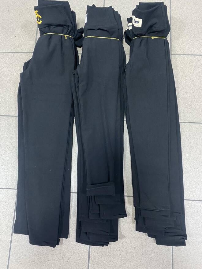 Leginsy dziewczęce 9679 1 kolor  128-164 1