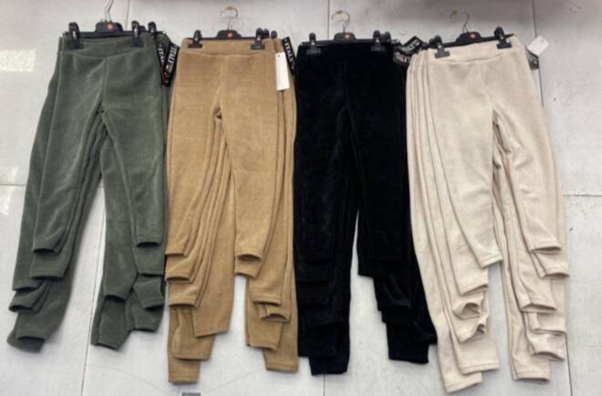 Leginsy dziewczęce 9681 1 kolor  4-14 1