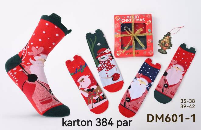 Skarpety damskie DM601-1 MIX KOLOR  35-42 1