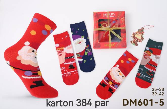 Skarpety damskie DM601-5 MIX KOLOR  35-42 1