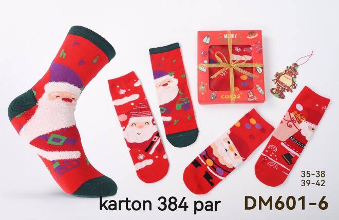 Skarpety damskie DM601-6 MIX KOLOR  35-42 1