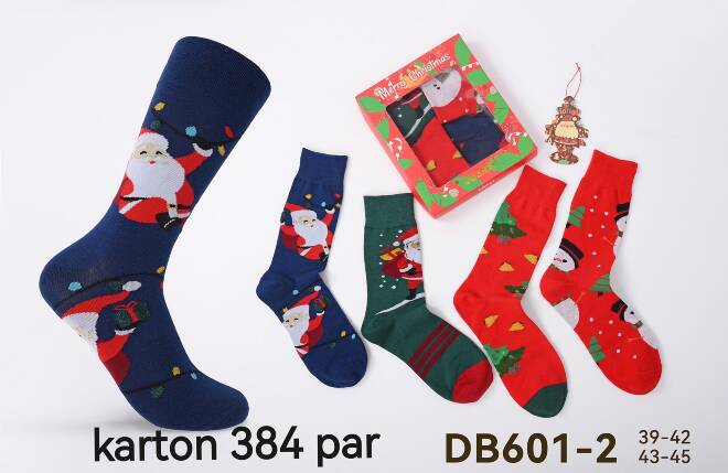 Skarpety męskie  DB601-2 MIX KOLOR  39-45