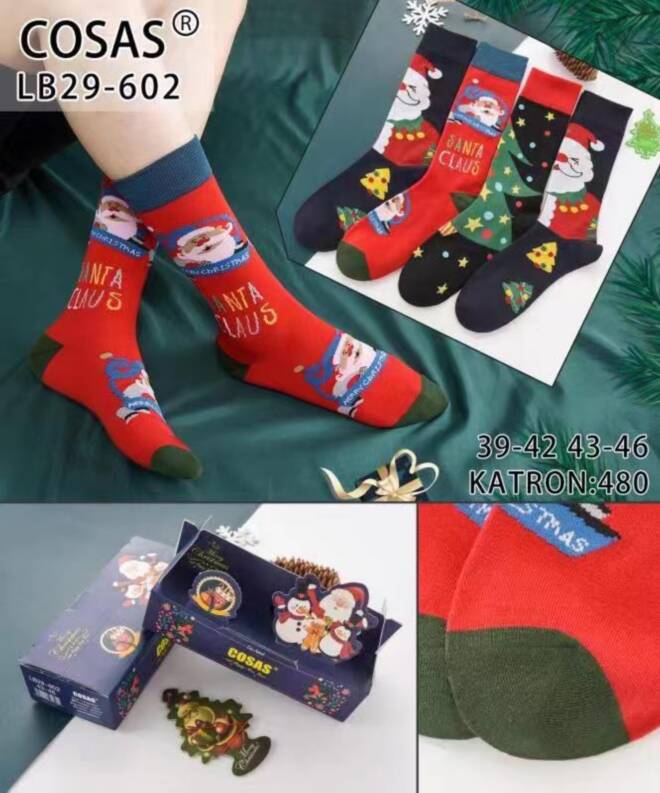 Skarpety męskie  LB29-602 MIX KOLOR  39-46 1