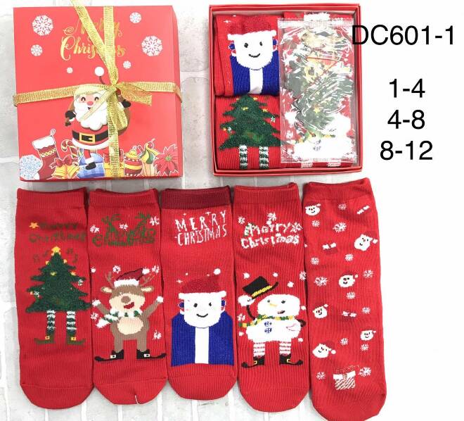 Skarpety dziecięce DC601-1 MIX KOLOR  1-12 1