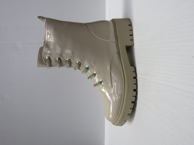 Botki damskie SA165-2 BEIGE 36-41 OCIEPLANE