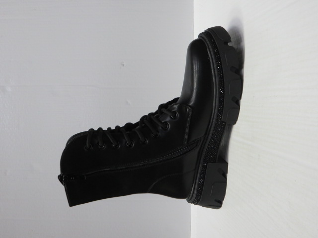 Botki damskie 52019 BLACK 36-41 OCIEPLANE 1