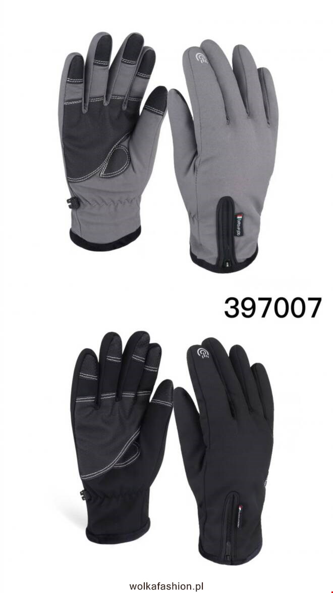 Rękawiczki narciarskie męskie 397007 MIX KOLOR  Standard