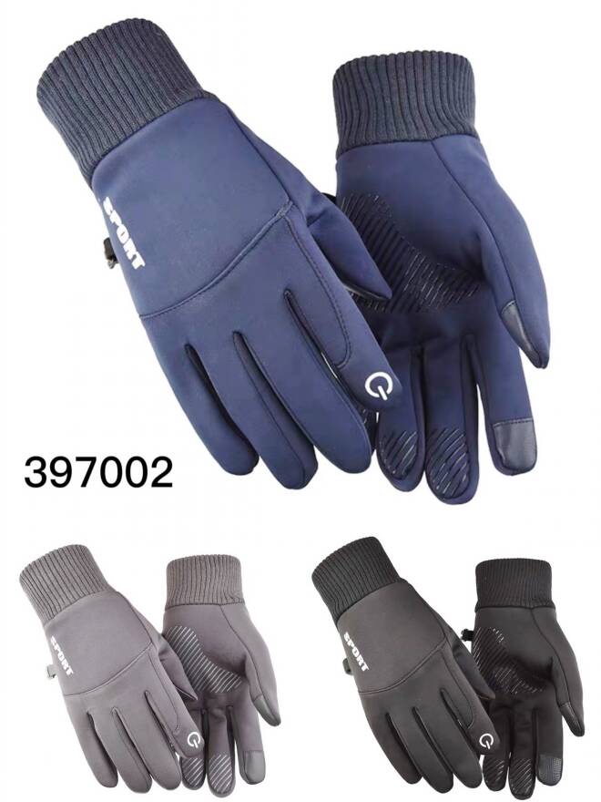 Rękawiczki narciarskie męskie 397002 MIX KOLOR  Standard