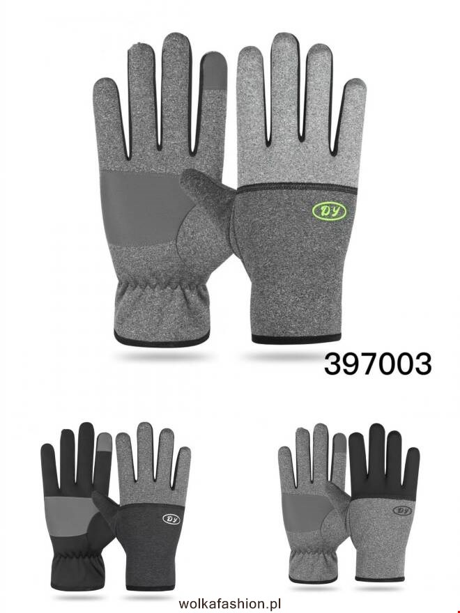 Rękawiczki narciarskie męskie 397003 MIX KOLOR  Standard