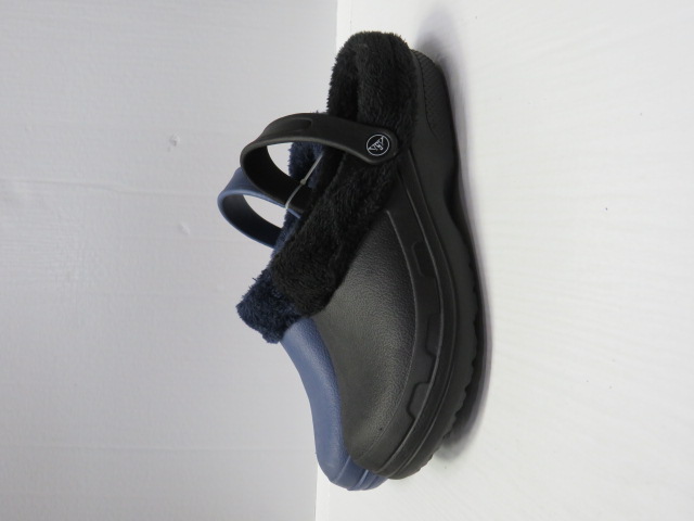 Kapcie Męskie M5098 BLACK/NAVY/GREY 42-47 OCIEPLANE