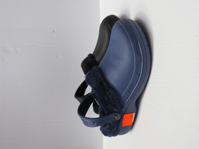 Kapcie Męskie M5098 BLACK/NAVY/GREY 42-47 OCIEPLANE 1