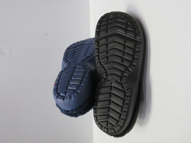 Kapcie Męskie M5098 BLACK/NAVY/GREY 42-47 OCIEPLANE 2