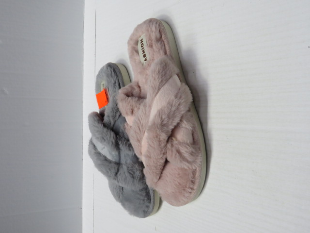 Kapcie Damskie YL177 BLACK/KHAKI/PINK/GREY 36-41