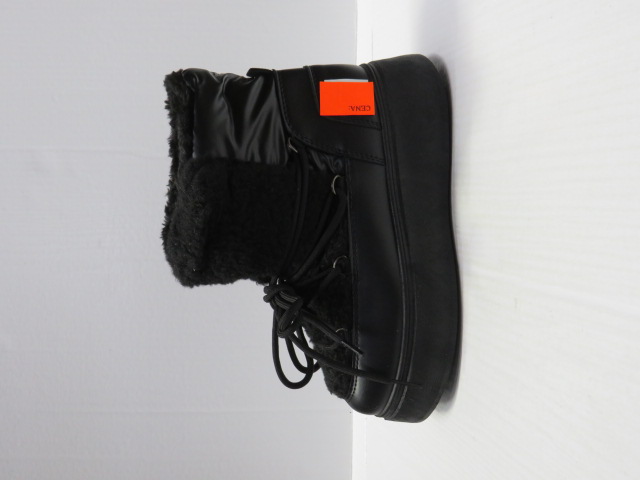 Botki damskie 2305 BLACK 36-41 OCIEPLANE 1