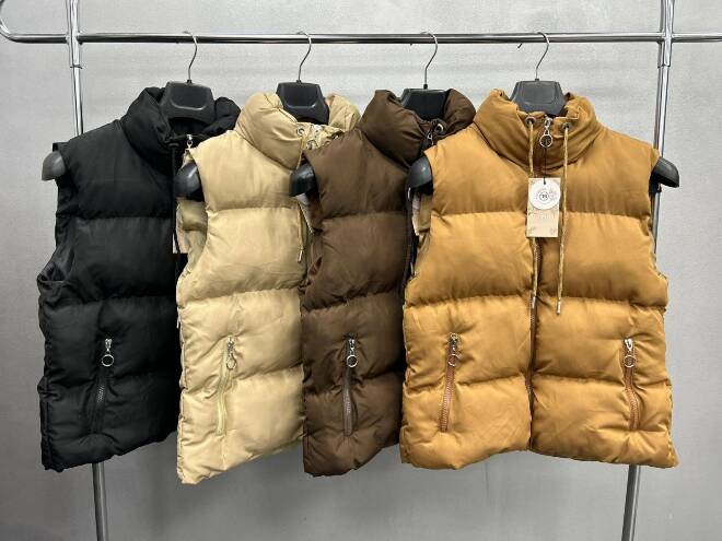 Kamizelka damskie zimowa 9899 1 kolor  S-L  (Towar Tureckie) 1