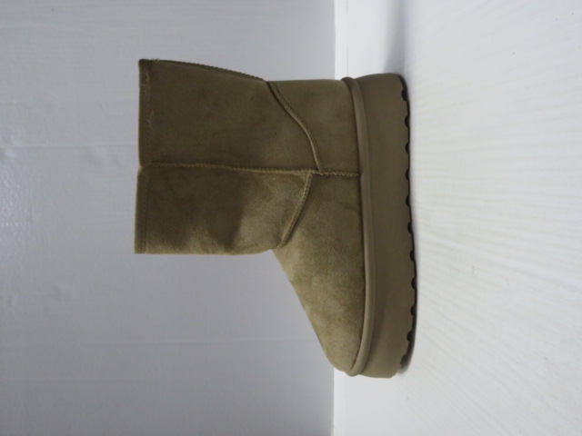 Botki damskie 8271 KHAKI 36-41 OCIEPLANE 1