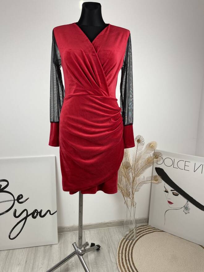 Sukienka damskie 9905 1 kolor  S-2XL  (Towar Polskie)