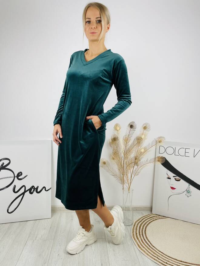 Sukienka damskie 9912 1 kolor  S-XL  (Towar Polskie)