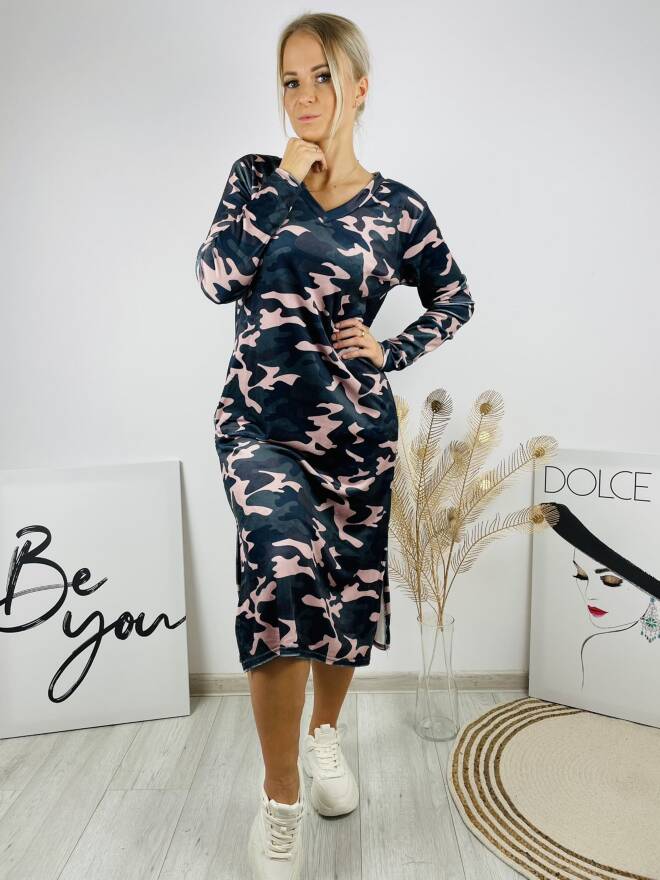 Sukienka damskie 9919 1 kolor  S-XL  (Towar Polskie)