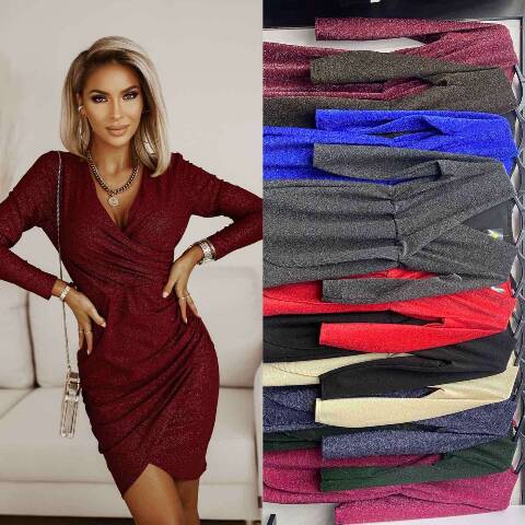 Sukienka damskie 9927 Mix kolor Standard (Towar Włoskie) 1