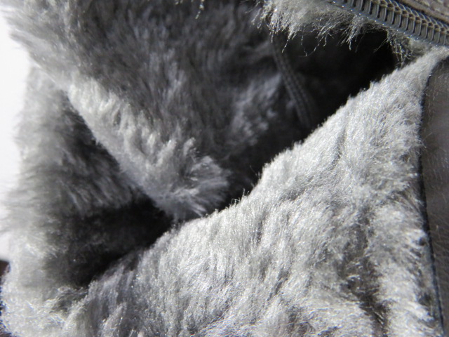 Botki damskie 3009-2 D.GREY 39-42 OCIEPLANE 3