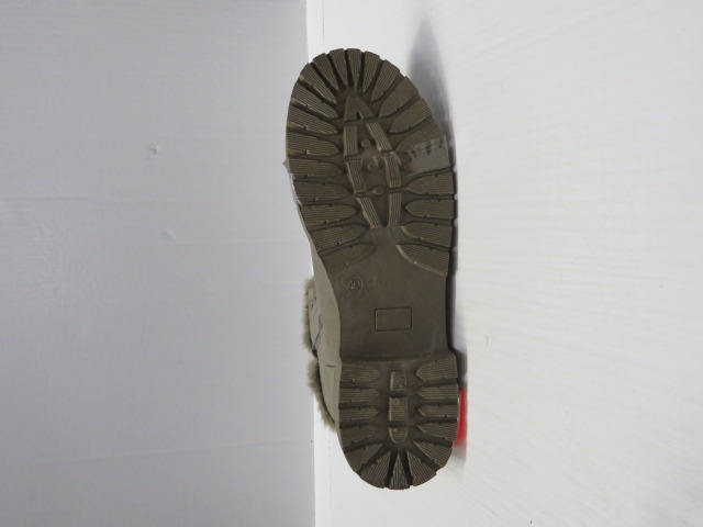 Botki damskie 3804-3 GREY 37-42 OCIEPLANE 2