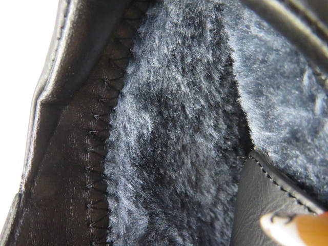 Botki damskie 2324-1N BLACK 37-42 OCIEPLANE 3