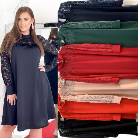 Sukienka damskie 9989 Mix kolor Standard (Towar Włoskie) 1