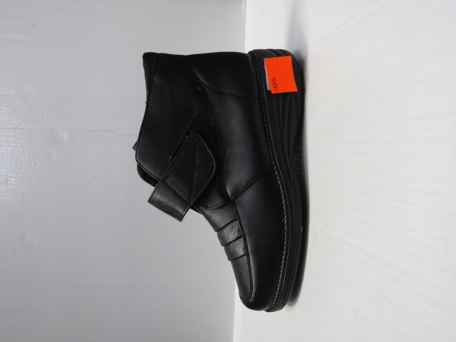 Botki damskie 2324-6N BLACK 39-43 OCIEPLANE