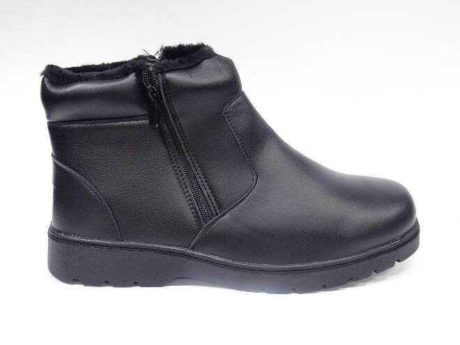 Botki Męskie A-5 BLACK 40-46 OCIEPLANE
