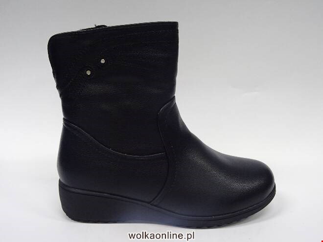 Botki damskie CK2210 BLACK 37-42 OCIEPLANE