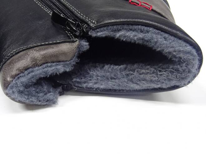 Botki damskie 9680-1 JEDEN 37-42 OCIEPLANE 2