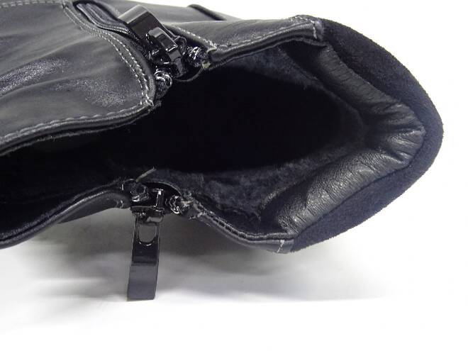 Botki damskie 9676D-1 JEDEN 38-43 OCIEPLANE 2