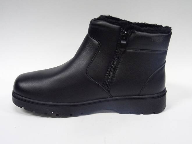 Botki Męskie  A12 BLACK 40-46 OCIEPLANE 1