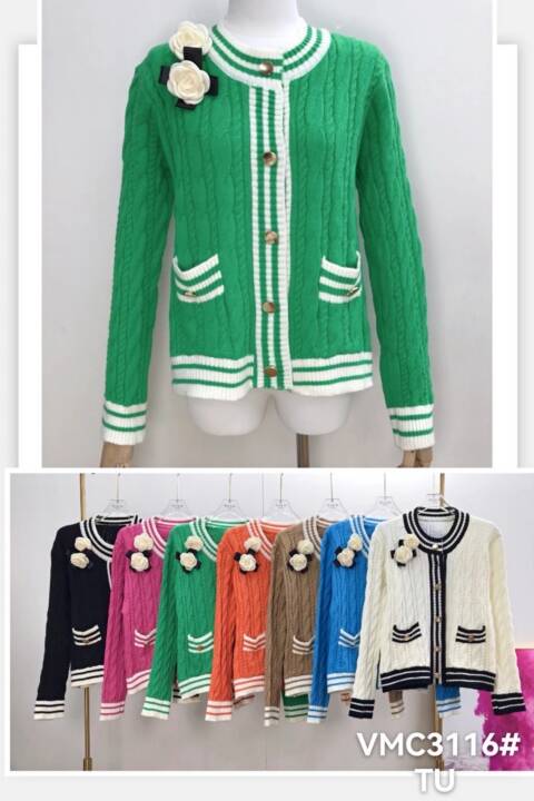 Sweter damskie VMC3116 Mix kolor Standard 1